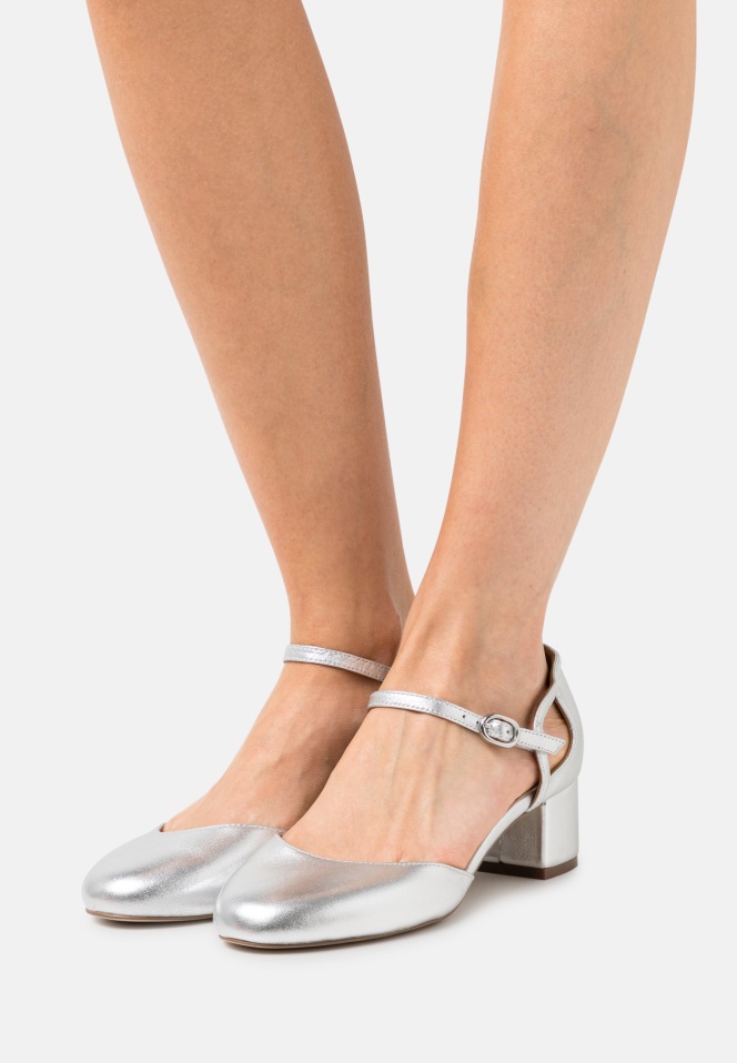 Gabor Silver Classic Heels