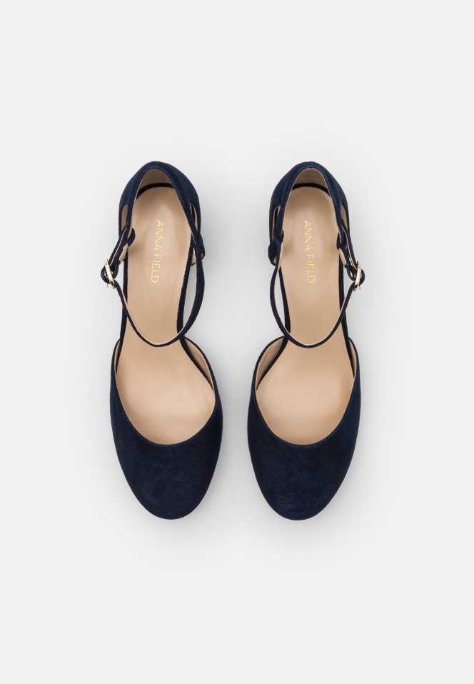 Gabor Leather - Classic Heels Dark Blue