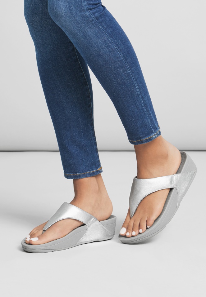Gabor Night Blue T-Bar Sandals
