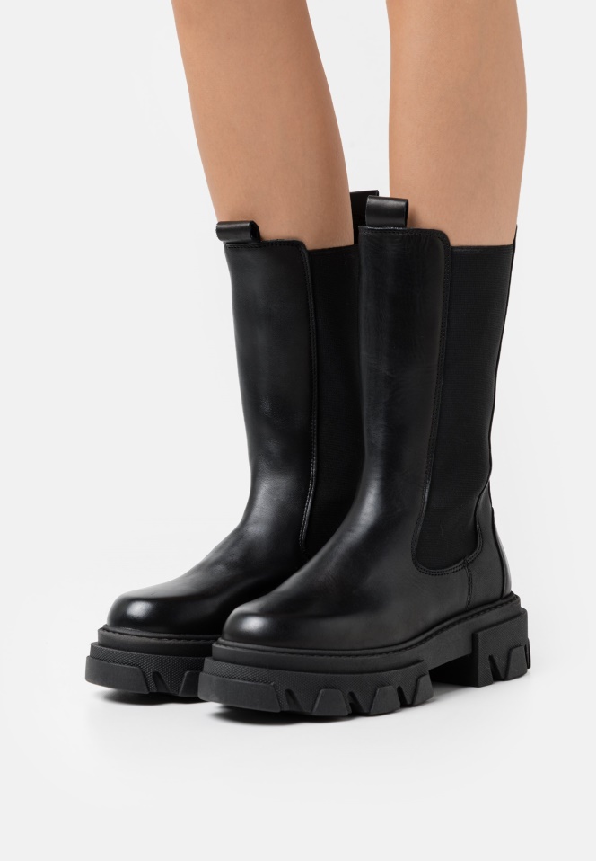 Black Platform Boots Gabor