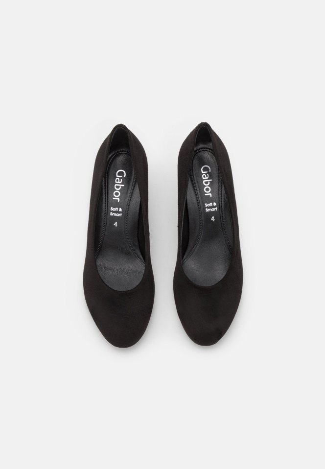 Women Black Gabor Classic Heels