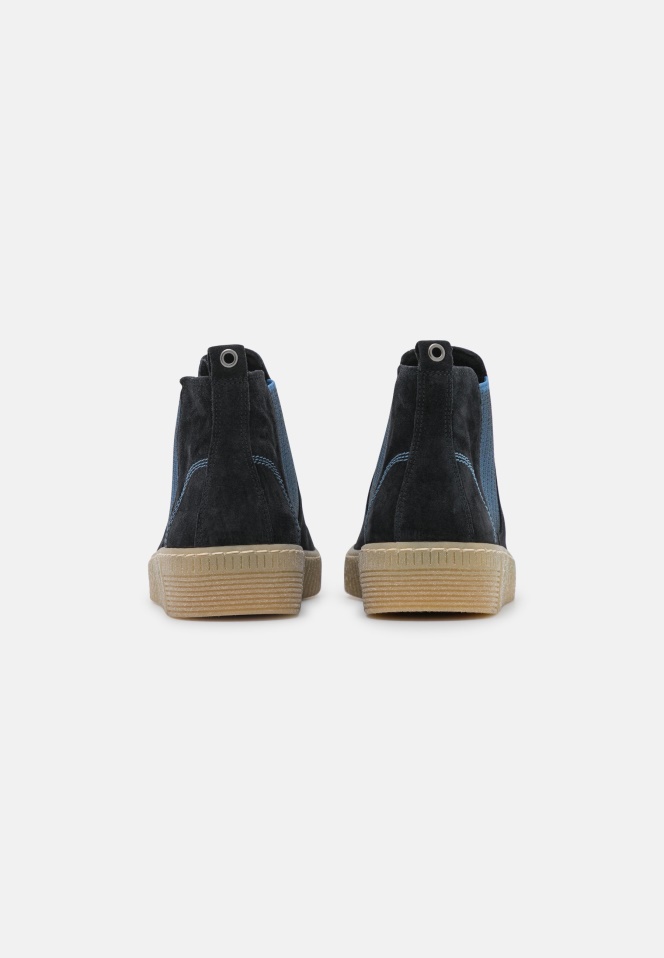 Platform Ankle Boots Pazifik/Blau/Natur Gabor