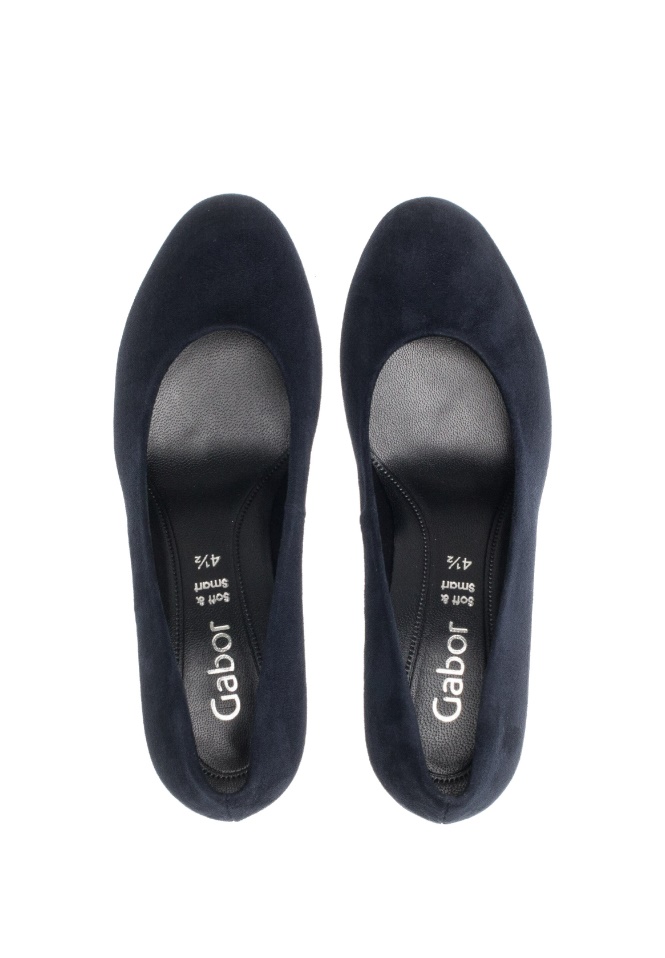 Dark Blue Gabor Classic Heels
