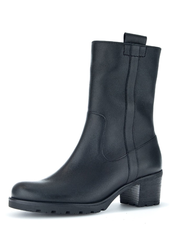 Dark Nude Gabor Lace-Up Ankle Boots