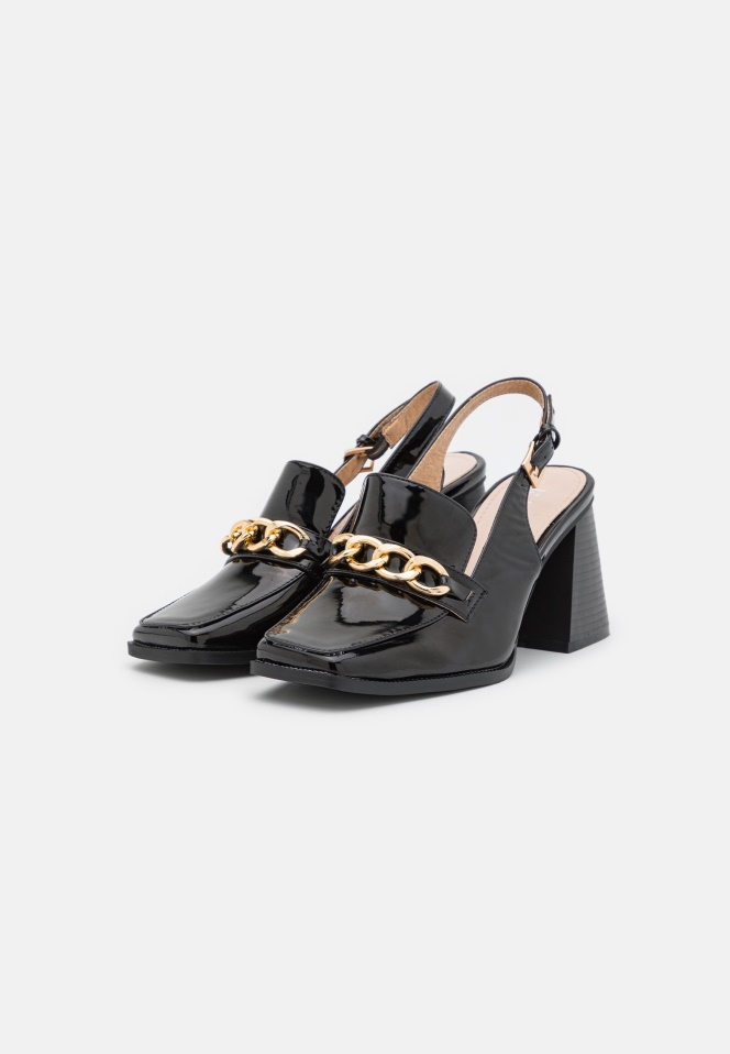 Gabor Black Wide Fit Maeve - Classic Heels