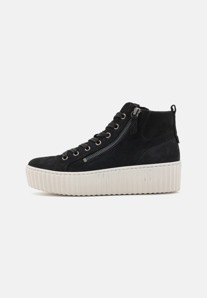 Black High-Top Trainers Gabor Women