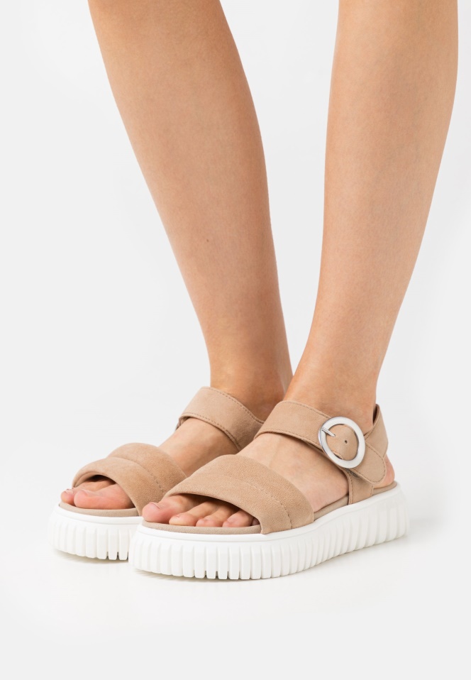 Gabor Platform Sandals Black