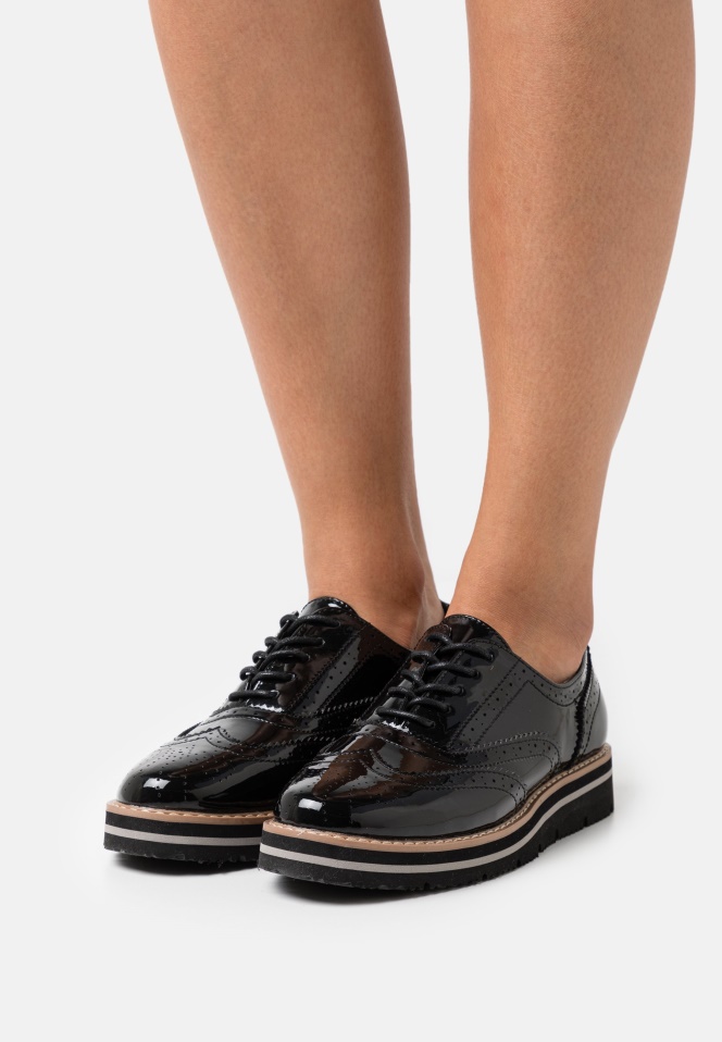 Gabor Platform Sandals Black