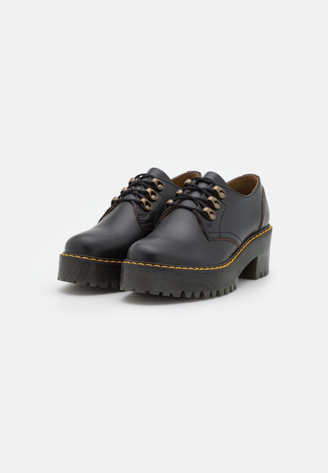 Vintage Black Gabor Leona - Lace-Up Heels