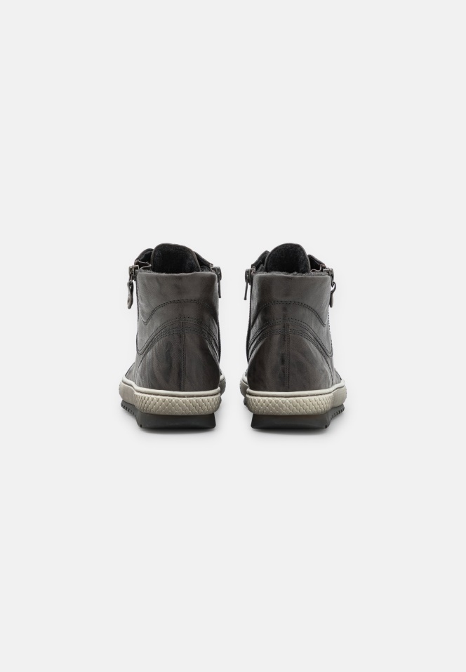 Gabor Dark Grey High-Top Trainers