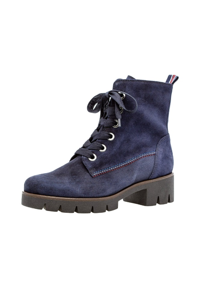 Natural Gabor Platform Ankle Boots