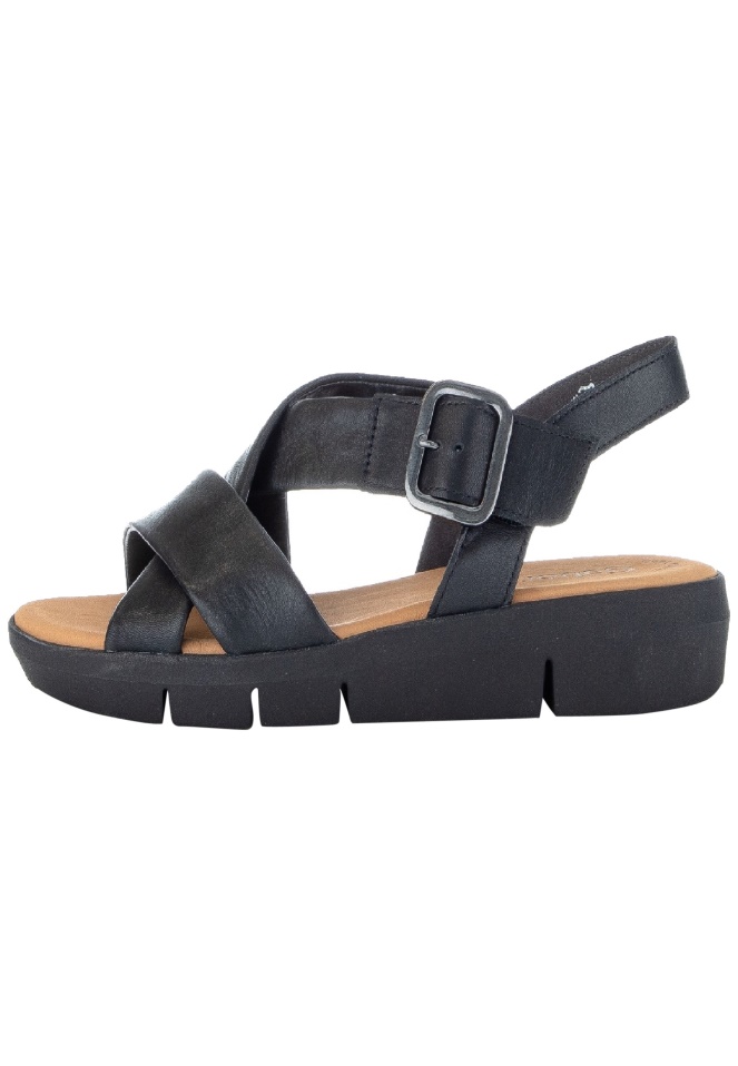 Rabbit/Silk/Peanut Gabor Platform Sandals