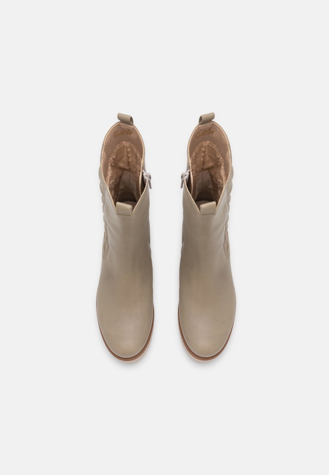 Gabor Grey Classic Ankle Boots