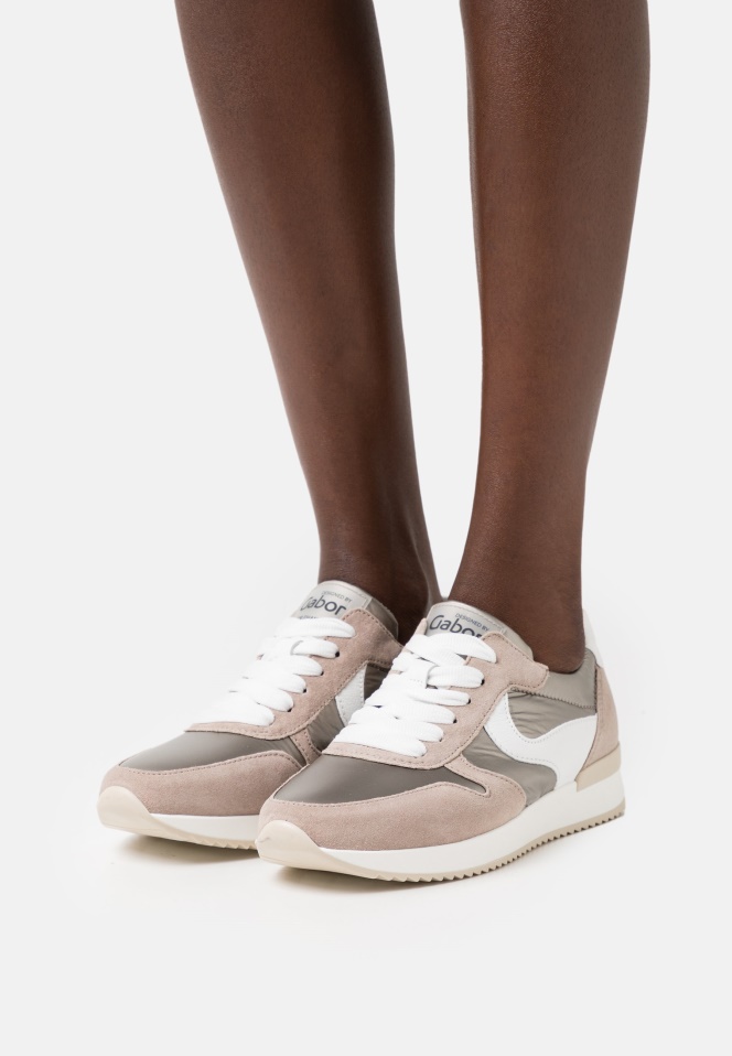 Gabor Blue/Brown/White Trainers