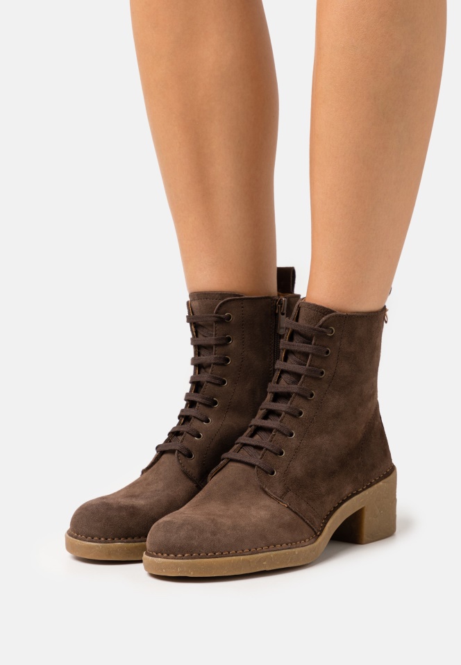 Peanut Lace-Up Ankle Boots Gabor