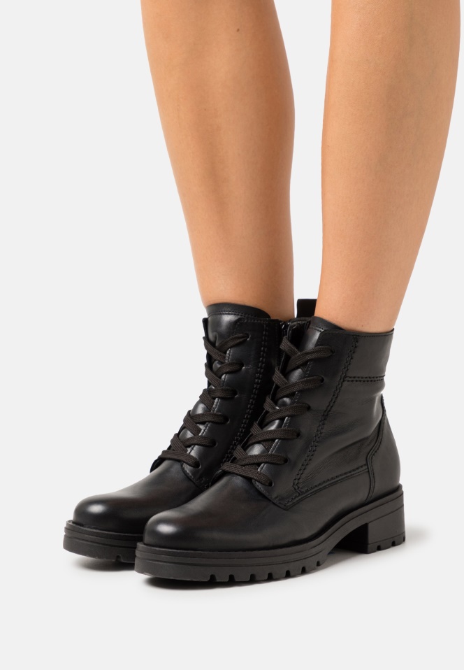 Peanut Lace-Up Ankle Boots Gabor