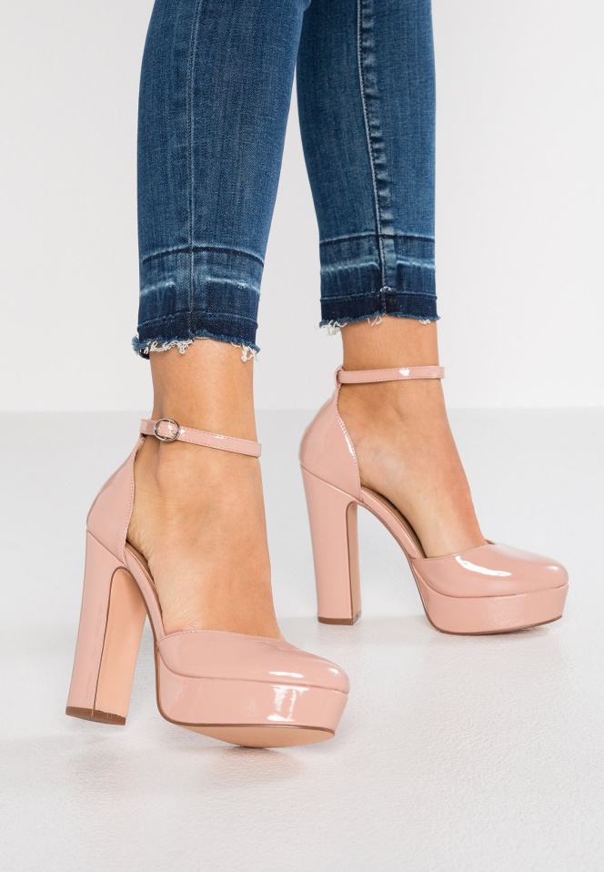 Lidia - Platform Heels Red Gabor