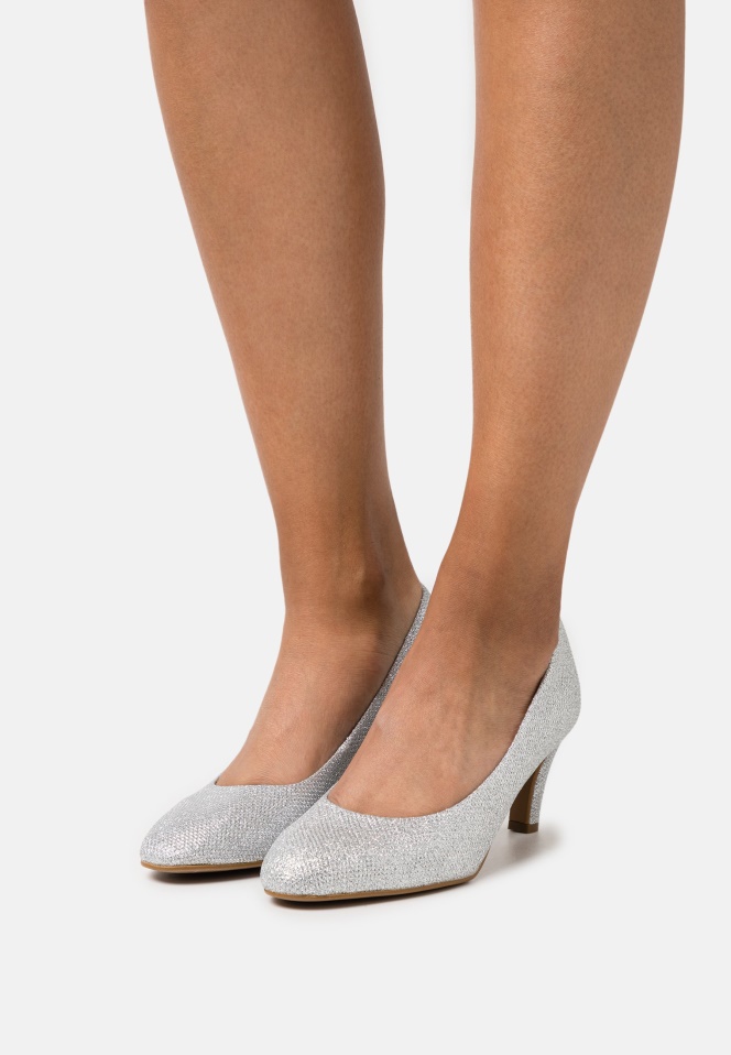 Gabor Silver Classic Heels Women