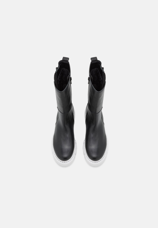 Platform Boots Black/White Gabor