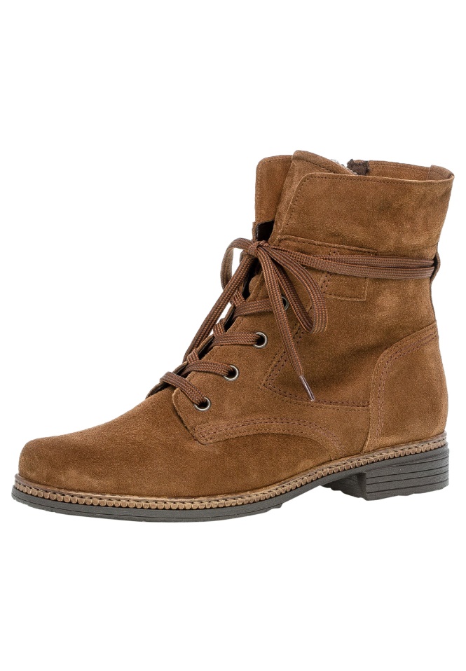 Platform Ankle Boots Gabor Dark Rose/Natural