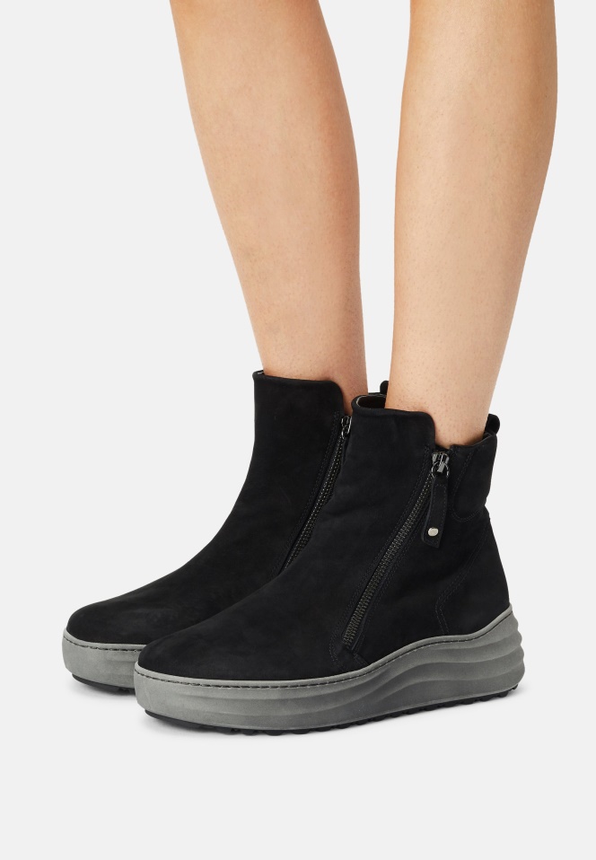 Lace-Up Ankle Boots Gabor Green Army