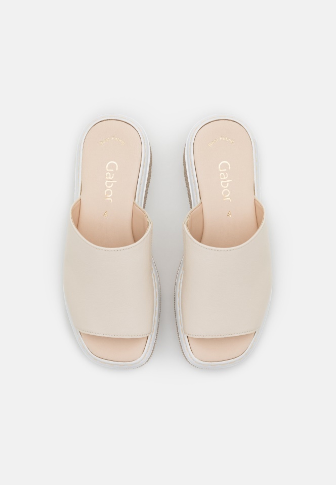 Panna Gabor Heeled Mules