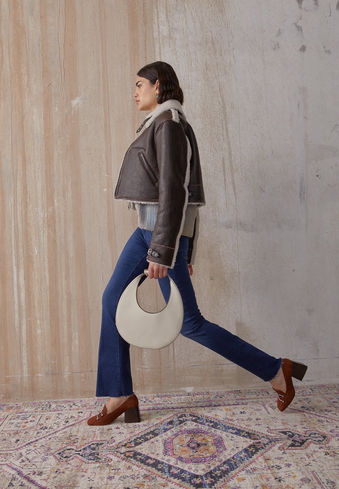 Gabor Dark Blue Leather - Classic Heels