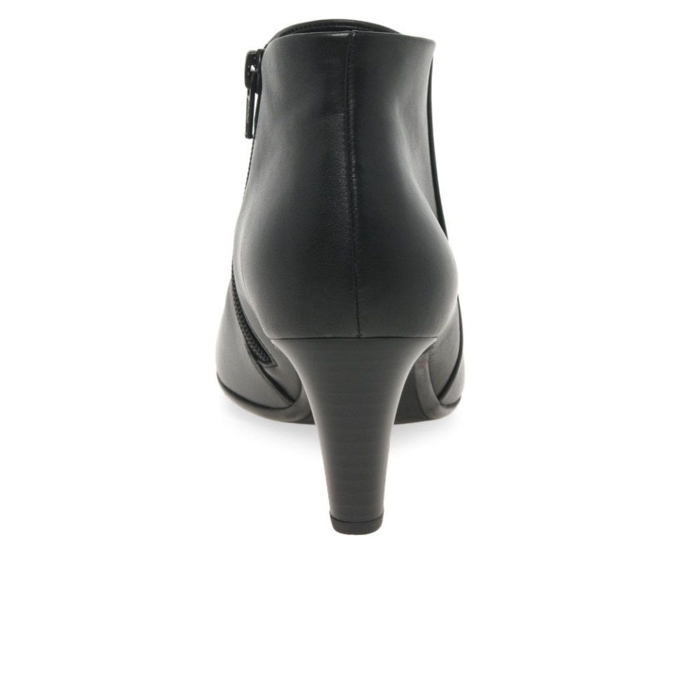 Black Gabor Fatale Womens Ankle Boots