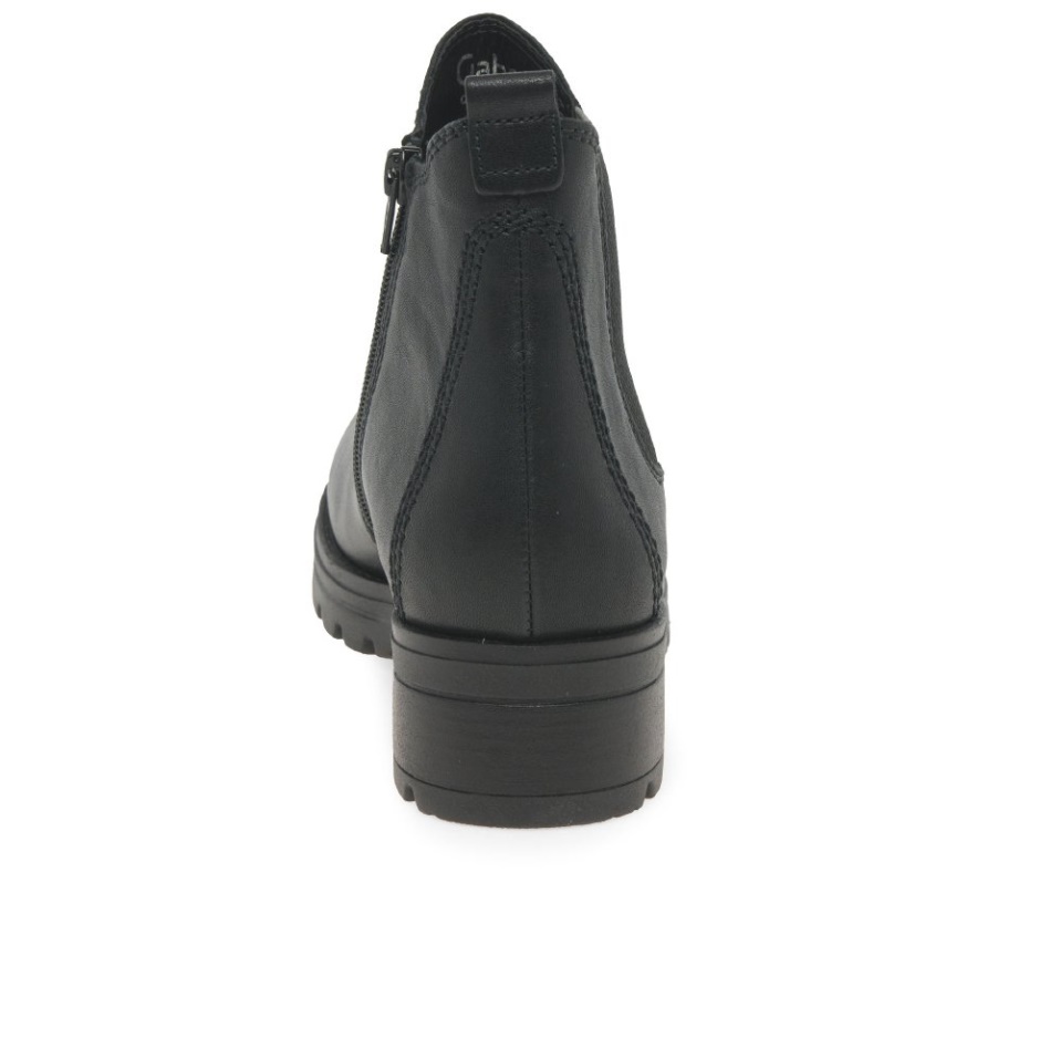 Black Gabor Sallis Ladies Ankle Boots