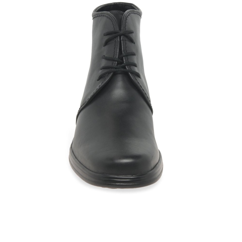 Gabor Black Elaine Womens Ankle Boots