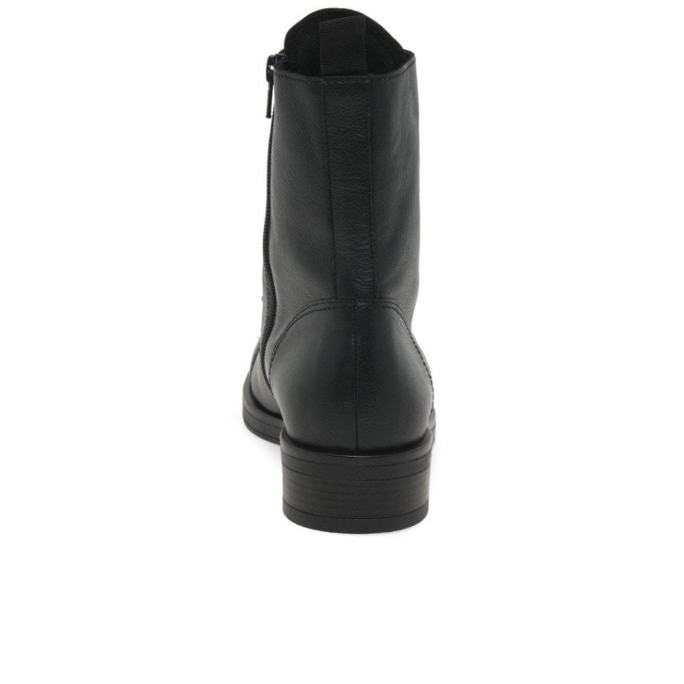 Gabor Black Lady Womens Biker Boots