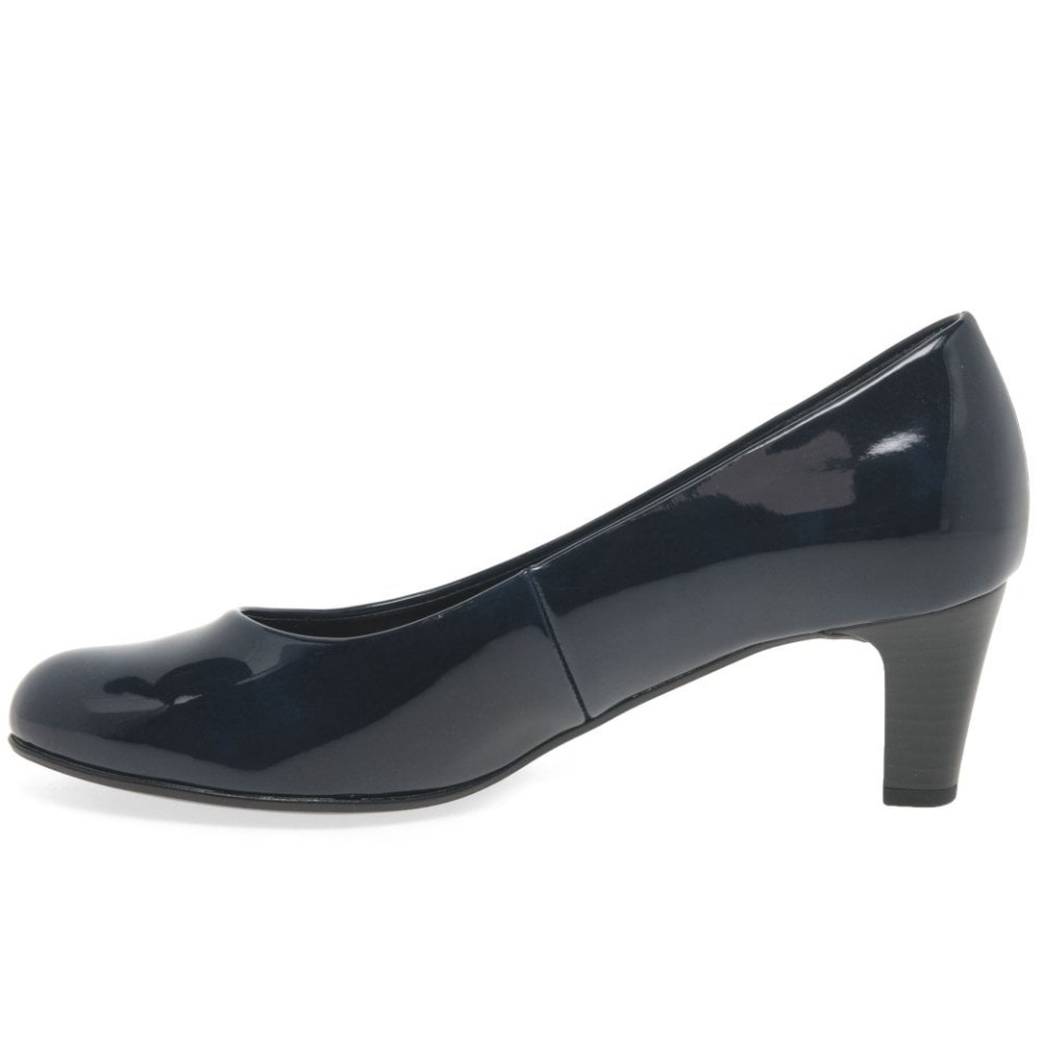 Gabor Marine Patent Nesta I I Womens Court Shoes