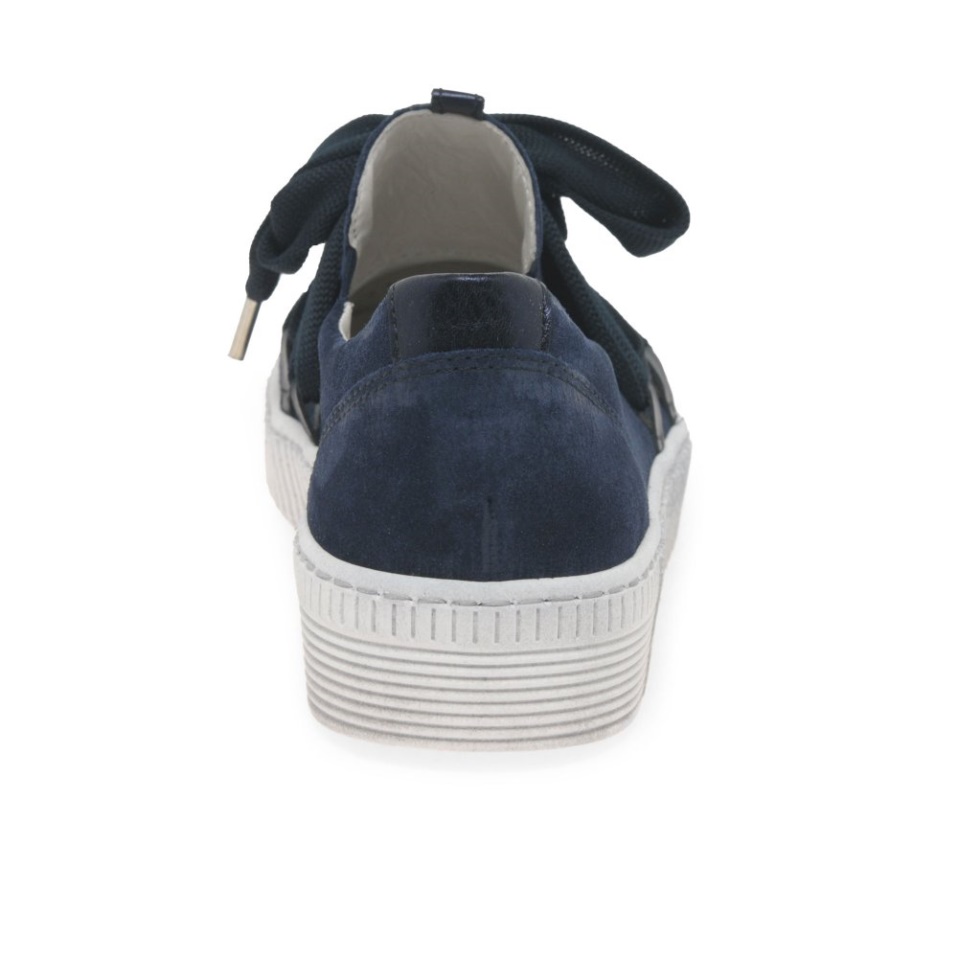 Gabor Marine Suede Waltz Womens Casual Trainers