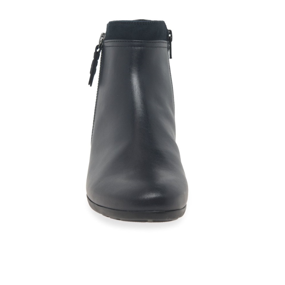 Gabor Midnight Lea Suede Briano Ladies Ankle Boots
