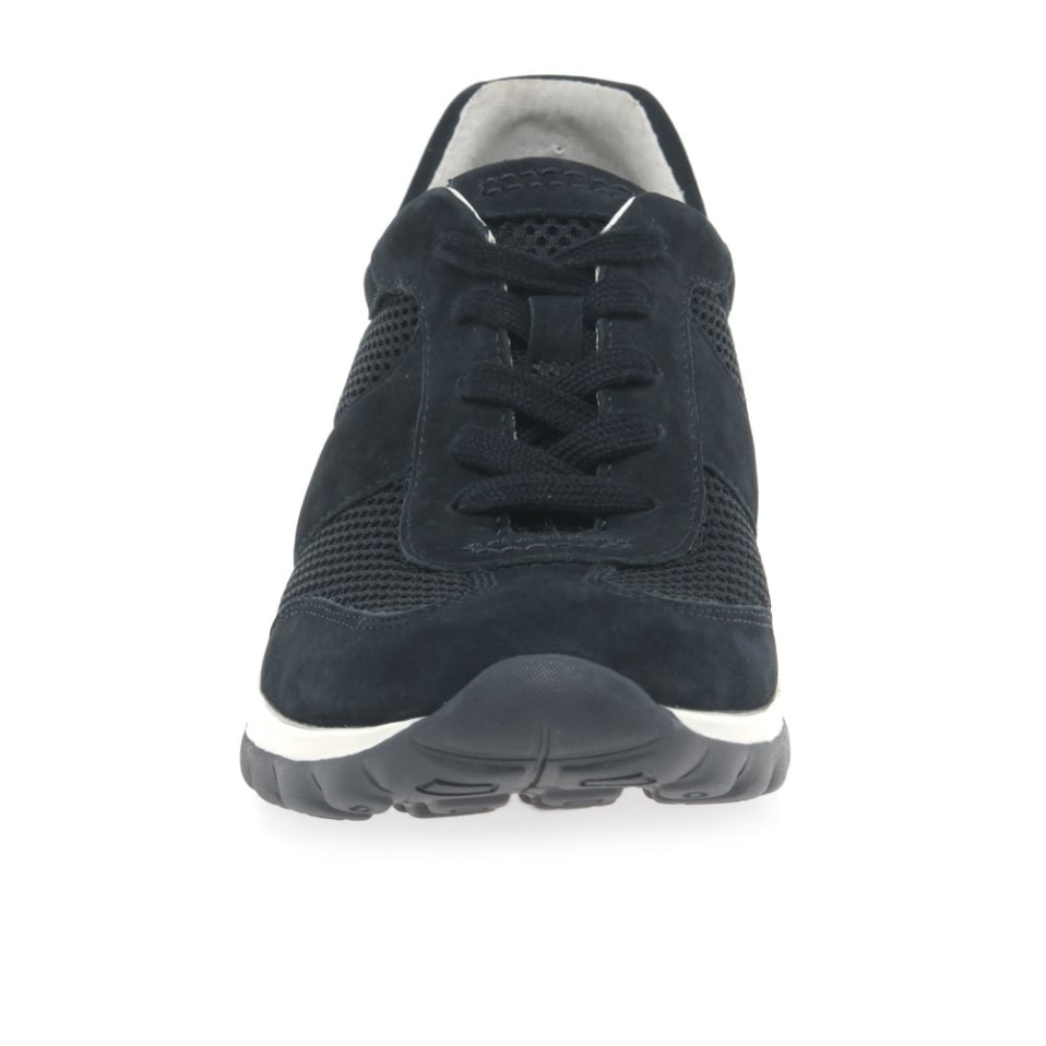 Helen Womens Sports Trainers Gabor Nightblue Nubuck