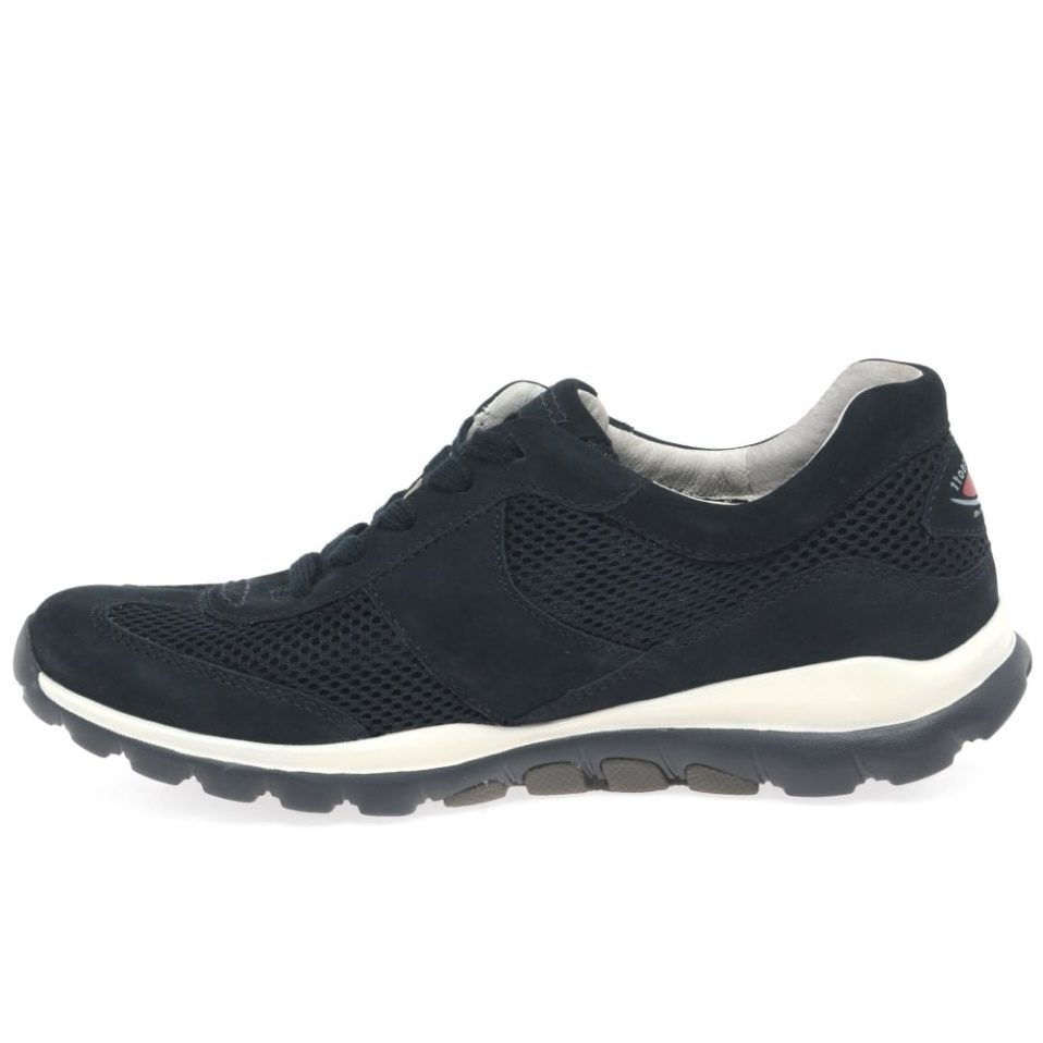 Helen Womens Sports Trainers Gabor Nightblue Nubuck