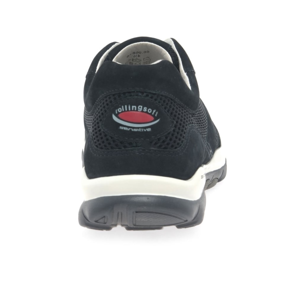 Helen Womens Sports Trainers Gabor Nightblue Nubuck