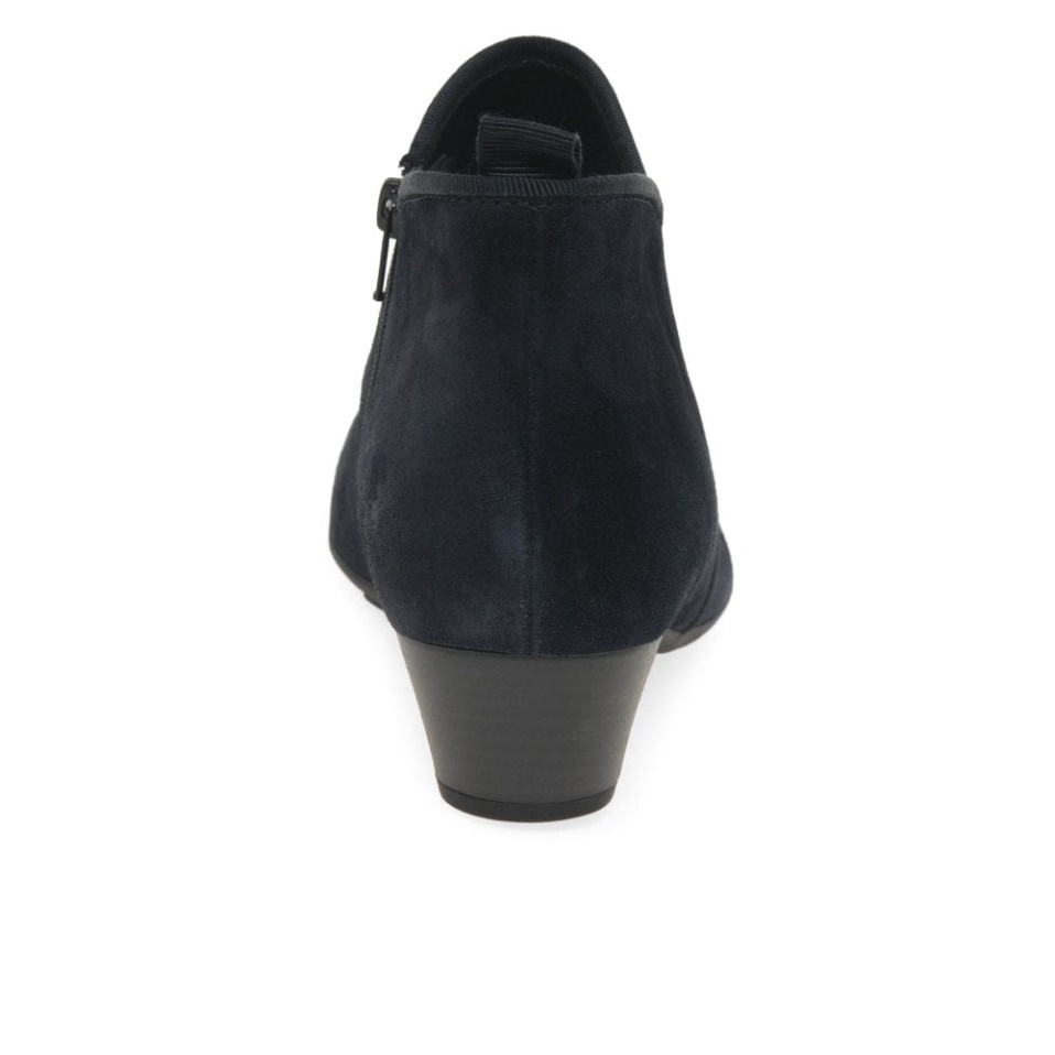 Trudy Womens Ankle Boots Gabor Marine Suede