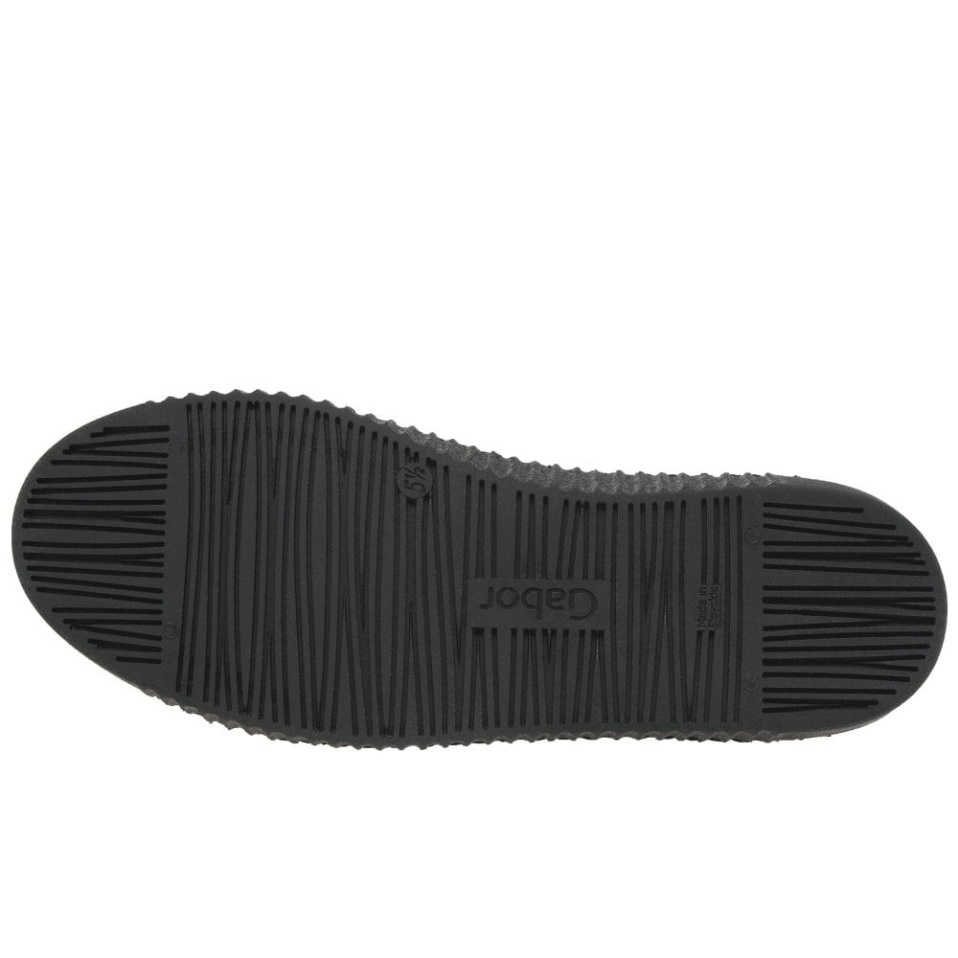 Wisdom Womens Casual Shoes Black Patent Gabor