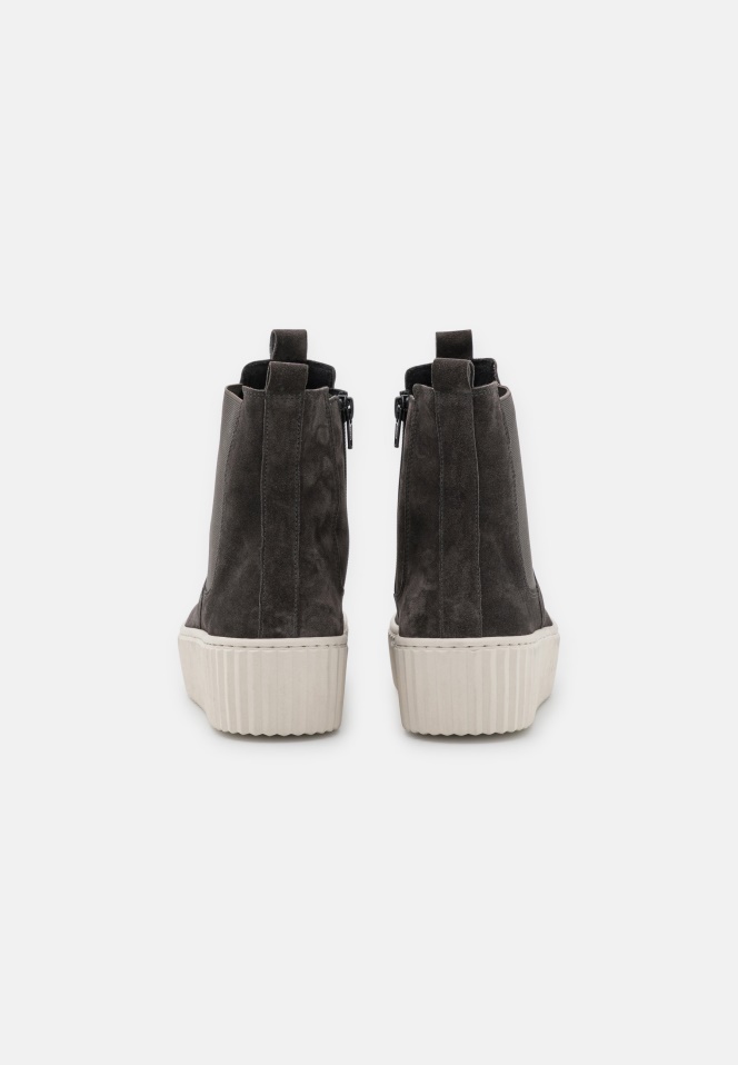 Gabor Platform Ankle Boots Pepper/Creme