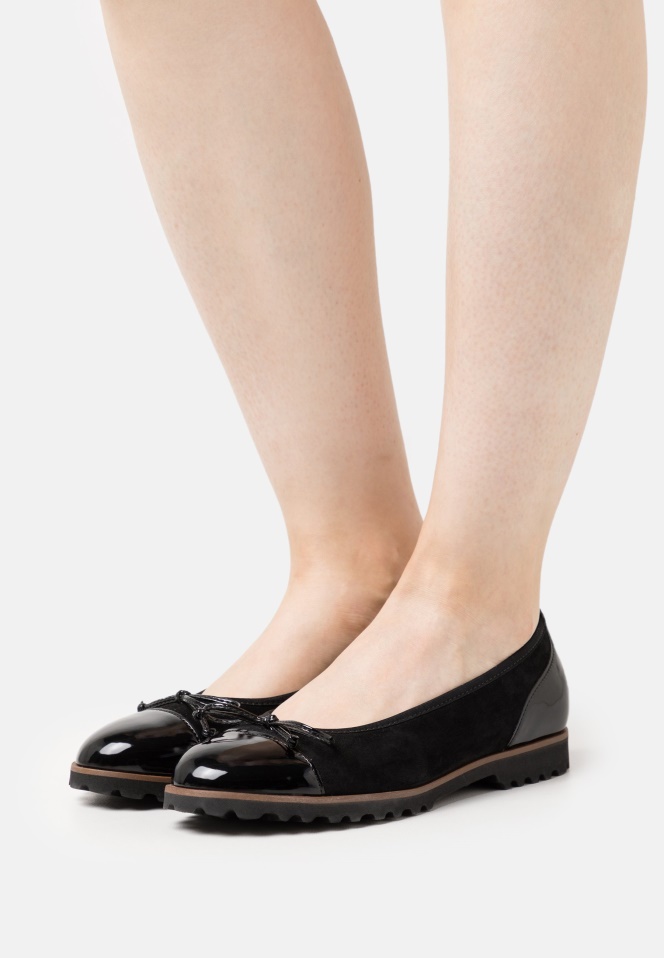 Gabor Black Ballet Pumps Women