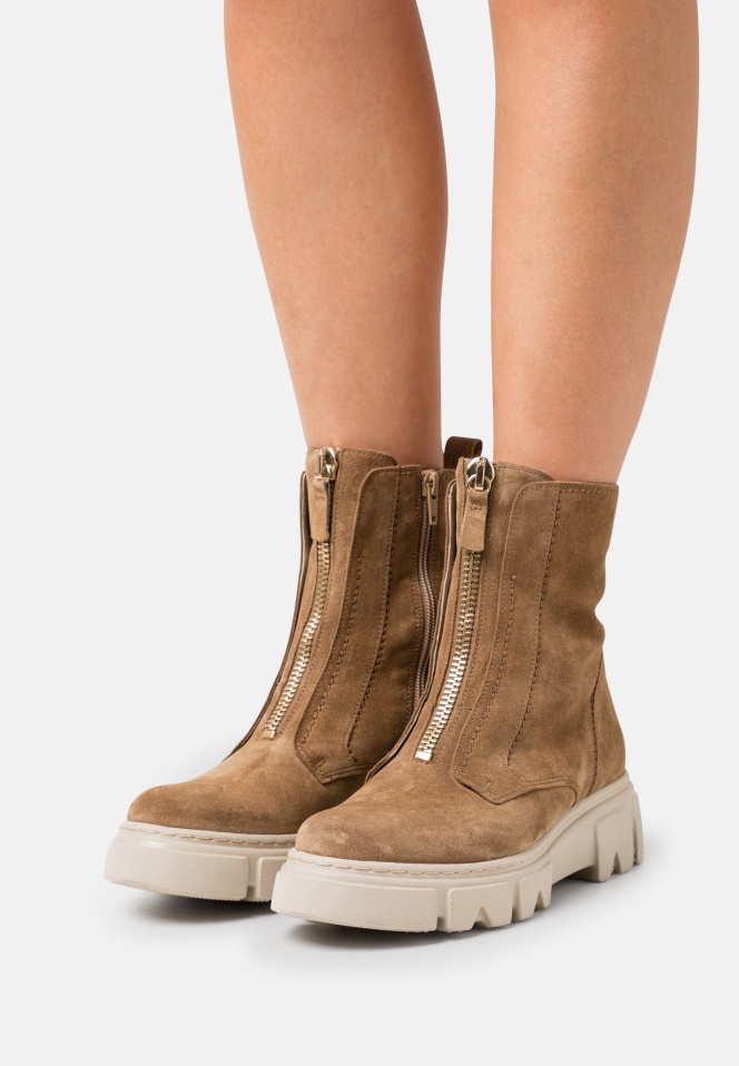 Lace-Up Ankle Boots Gabor Salbei/Dust