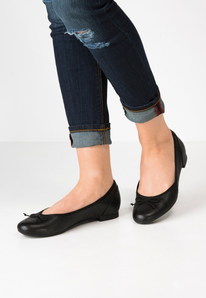 Ocean Gabor Ballet Pumps