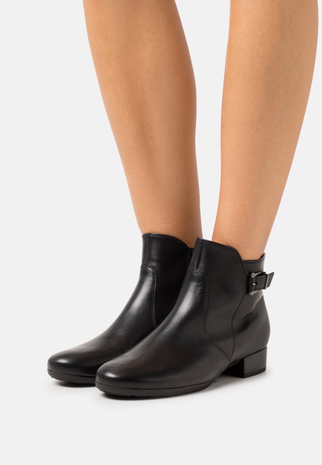 Gabor Black Classic Ankle Boots