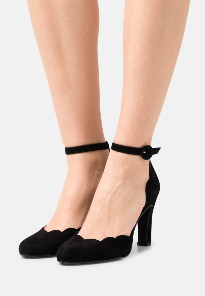 Gabor Black Leather - High Heels