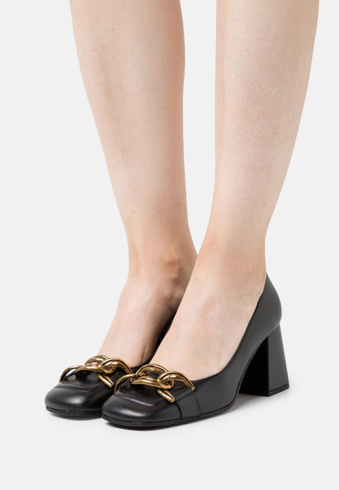 Gabor Deep Saddle Tan/Dark Natural Brendi - Classic Heels