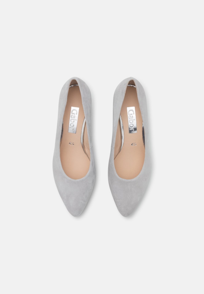 Gabor Light Grey Classic Heels