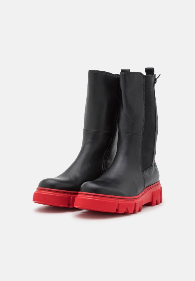 Gabor Platform Boots Rosso