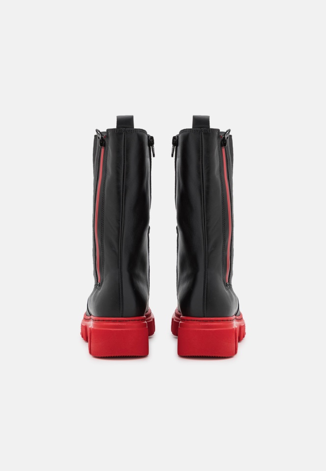 Gabor Platform Boots Rosso
