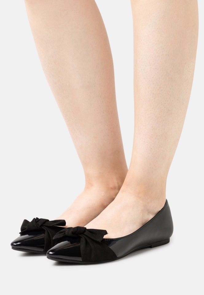 Gabor Black Ballet Pumps